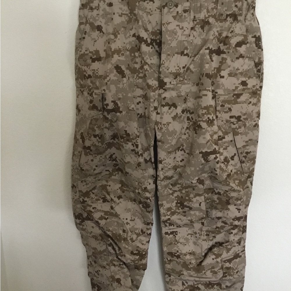 US navy nwu type ii desert digital combat trousers size large regular new